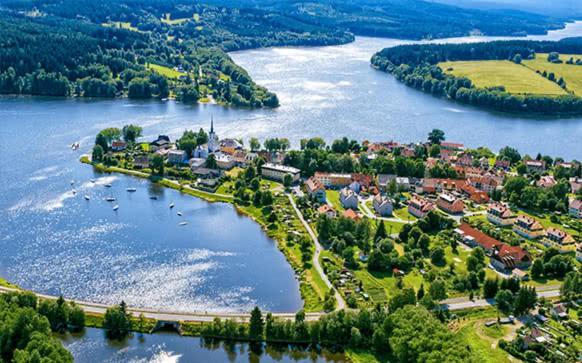 Apartman Jestrabi Lipno Cerna v Posumavi Exterior foto